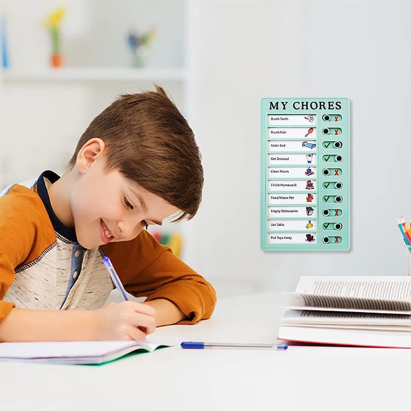 Magnetic Dry-erase Daily Routine Chart