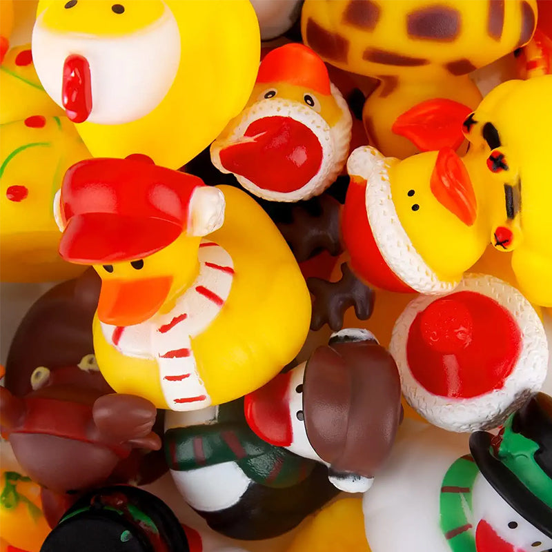 Christmas Advent Calendar 2022 - 24 Rubber Ducks for Kids