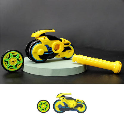 New Motorcycle Wheel Kids Battle Toys