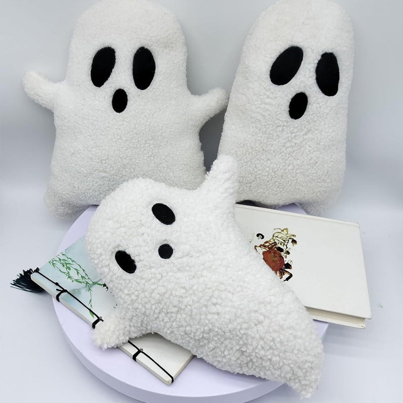 Ghost Shaped Throw Pillow