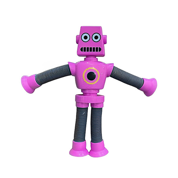 Telescopic Suction Cup Robot Toy