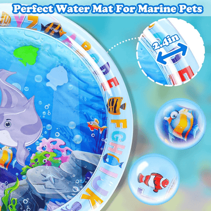 Inflatable Water Mat For Babies,Pets, 66*50cm