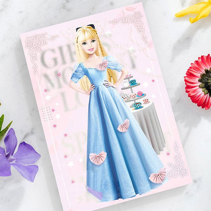 2024 New Magnetic Princess Dress Up Paper Doll