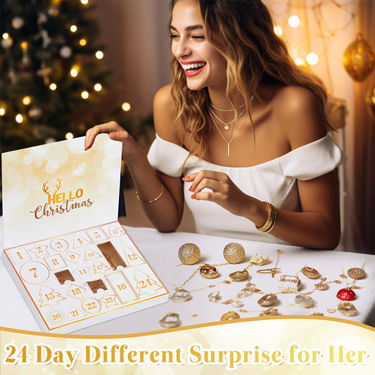 24 Day Jewelry Christmas Advent Calendar