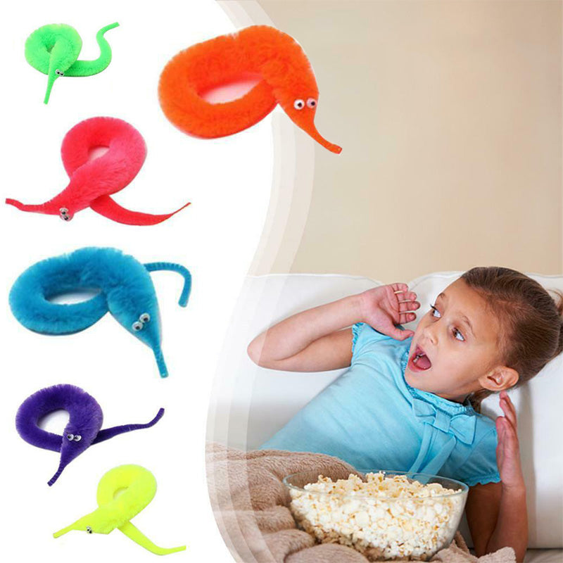 Twisty Fuzzy Worm Toys