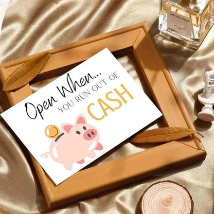 Piggy Envelope Postcard Set