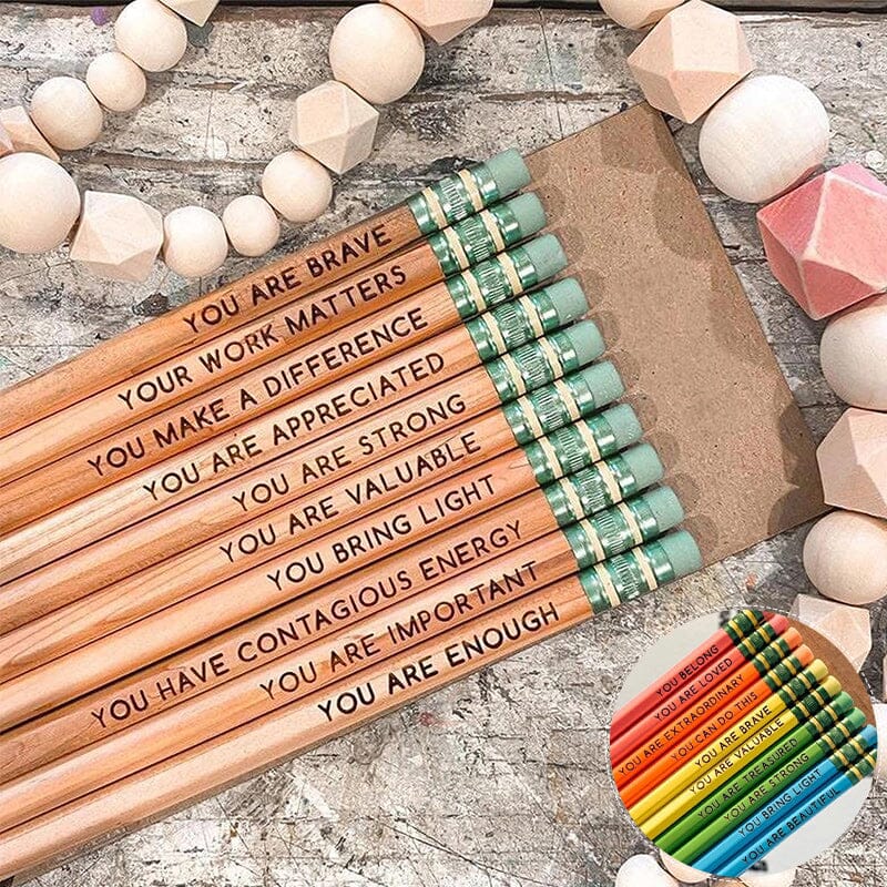 Affirmation Pencil Set✏️ (10Pcs)