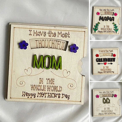 Interactive Spinning Mothers Day & Grandmaw Greeting Card