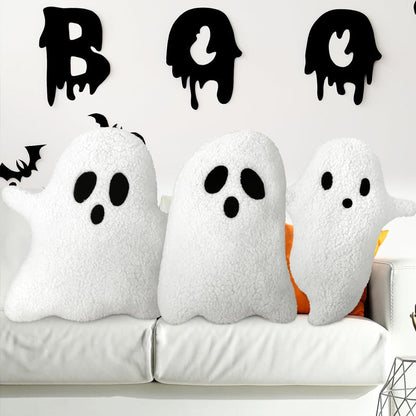 Ghost Shaped Throw Pillow