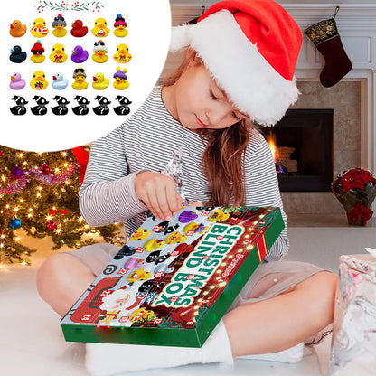 Christmas Advent Calendar 2022 - 24 Rubber Ducks for Kids