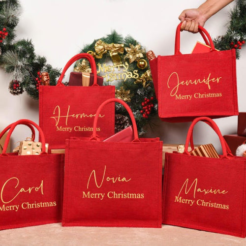 Personalized Christmas Gift Bags