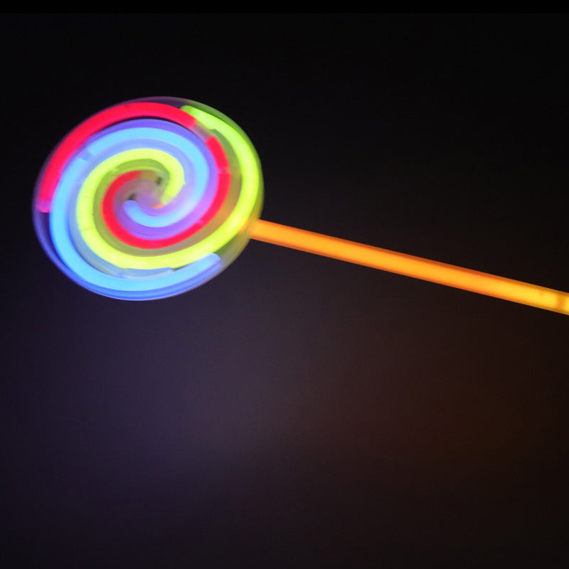 Lollipop Fluorescent Windmill