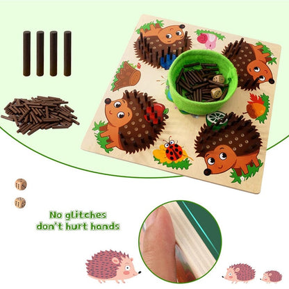 Hedgehog Counting Early Learning Toys