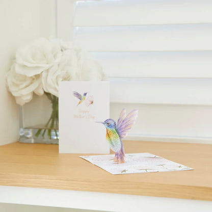 Hummingbird 3D Card