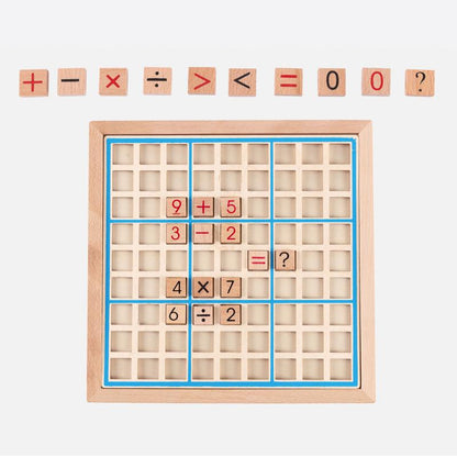 Wooden Sudoku Puzzle