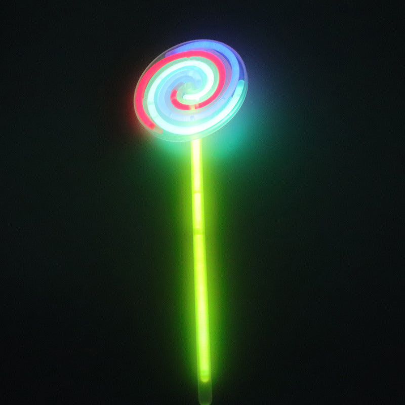 Lollipop Fluorescent Windmill