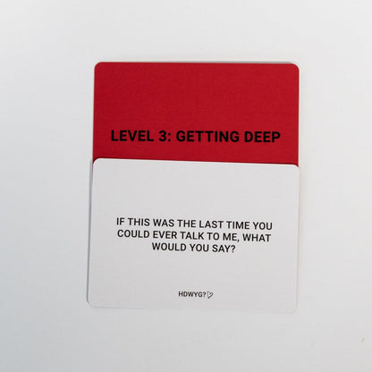 HOW DEEP WILL YOU GO?  For Lovers Dialog Games