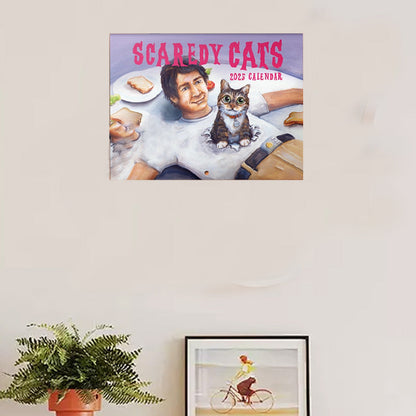 Scaredy Cats 2025 Monthly Calendar