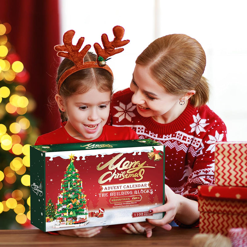 2024 Christmas Tree Building Toy Set