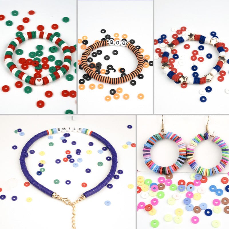 Christmas Gift Clay Beads Bracelet Making Kit