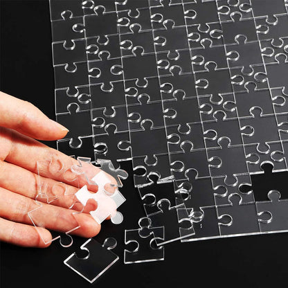 Clear Impossible Jigsaw Puzzle