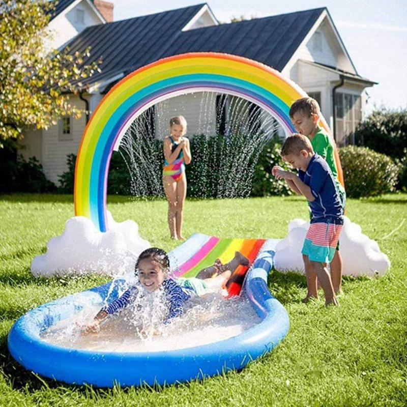 Inflatable Water Spray Rainbow Arch