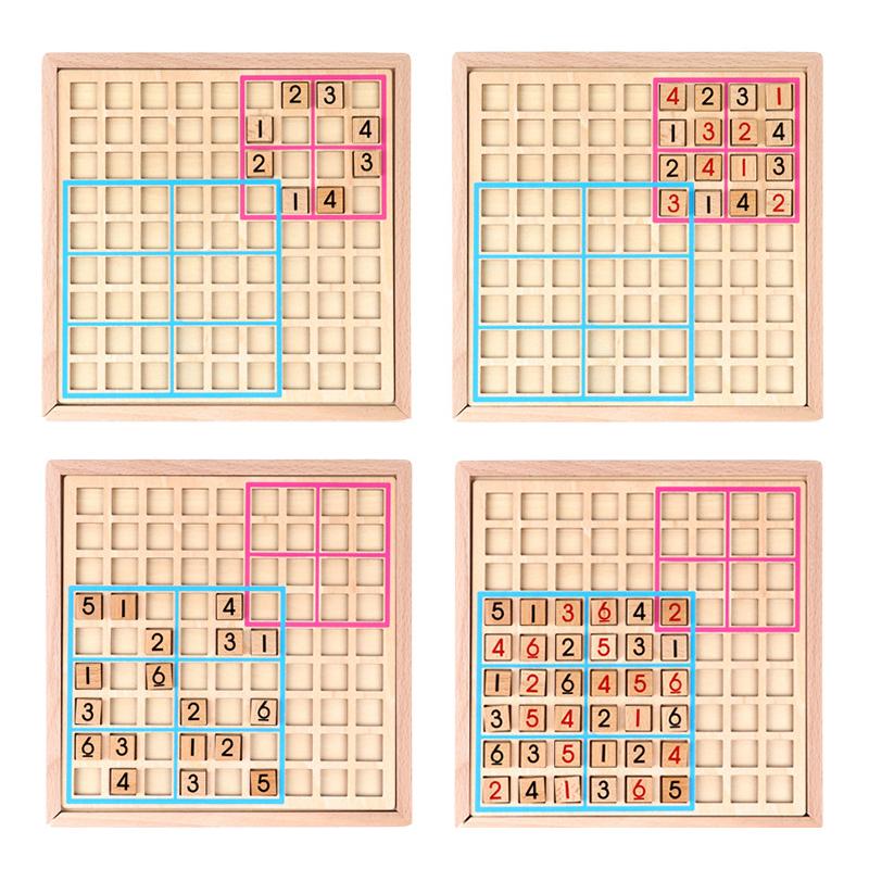 Wooden Sudoku Puzzle