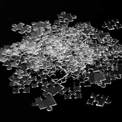 Clear Impossible Jigsaw Puzzle