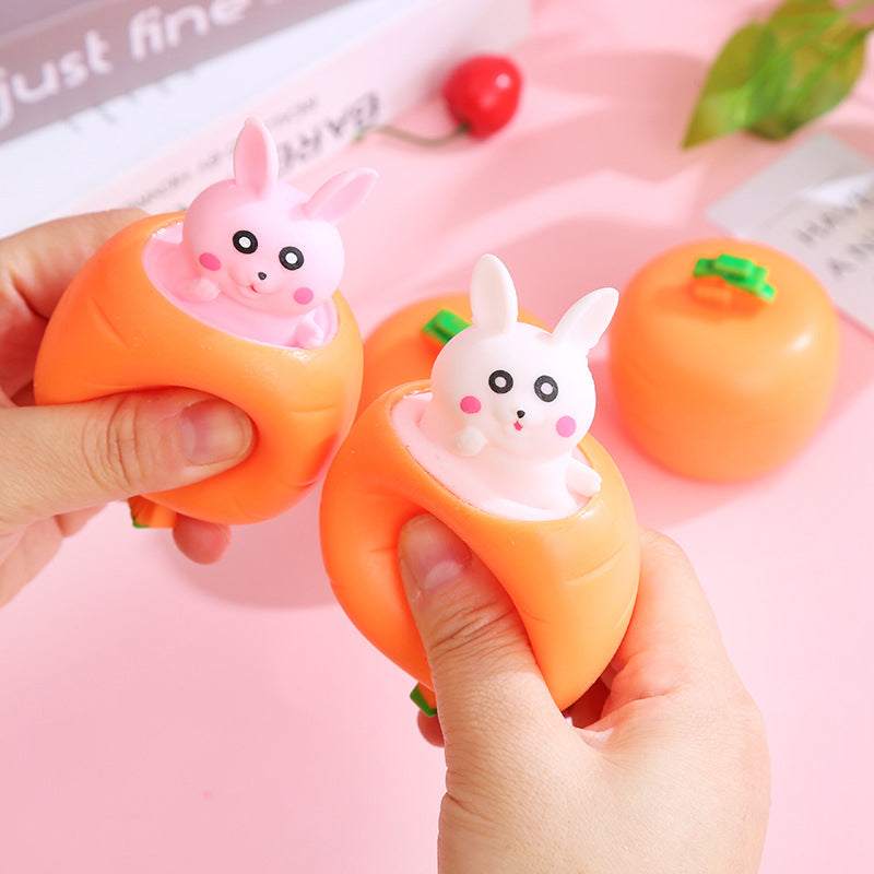 Squeeze Toy Carrot Doll