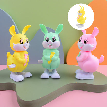 Easter Rabbit Wind up Toys