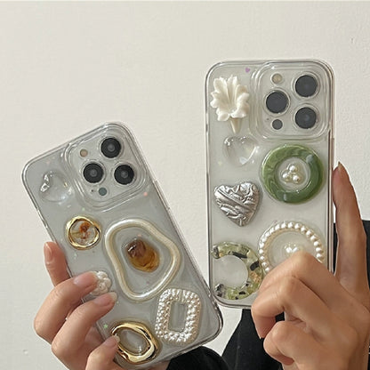 Retro Shaped Gem Phone Case