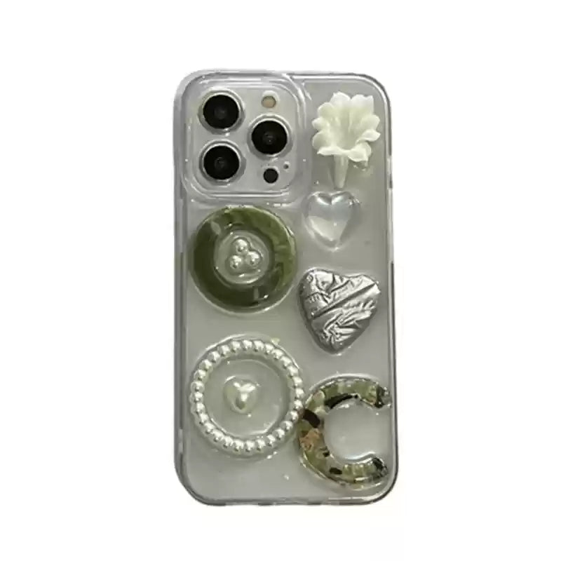 Retro Shaped Gem Phone Case