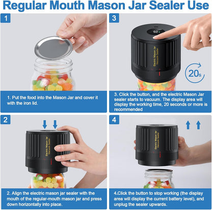 Mason Jar Vacuum Sealer