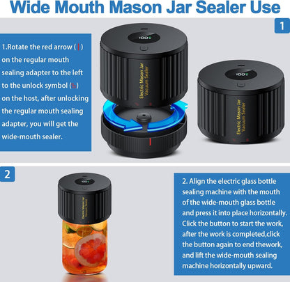 Mason Jar Vacuum Sealer