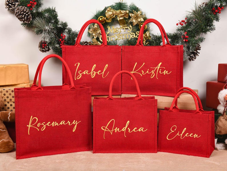 Personalized Christmas Gift Bags