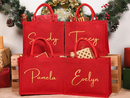 Personalized Christmas Gift Bags