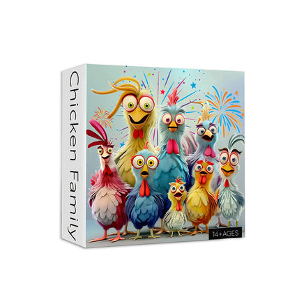 Chicken Family Jigsaw Puzzle 1000 Pieces