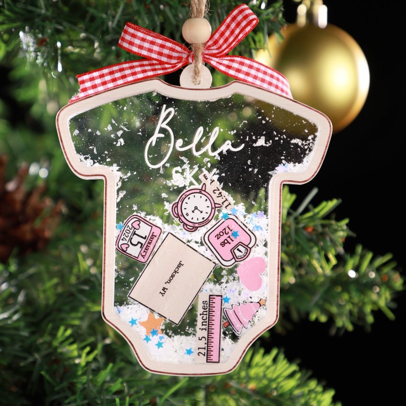 Baby's First Personalized  Christmas Ornament