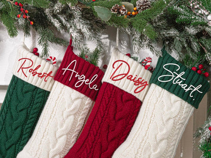 Personalized Xmas Stocking with Name