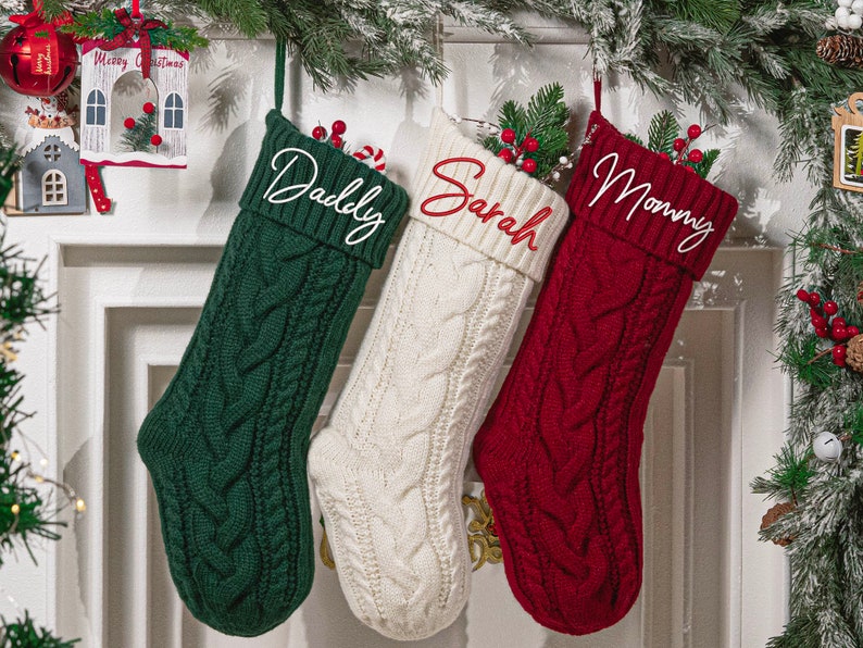 Personalized Xmas Stocking with Name