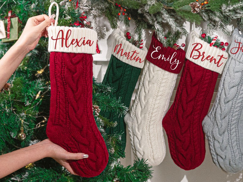 Personalized Xmas Stocking with Name