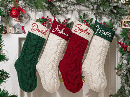 Personalized Xmas Stocking with Name