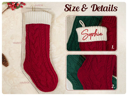 Personalized Xmas Stocking with Name