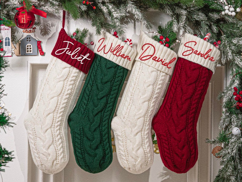 Personalized Xmas Stocking with Name