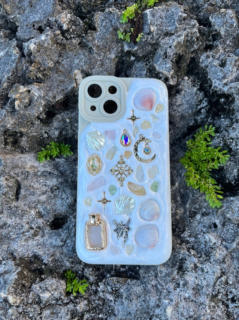 Handcrafted Memor inspired Celestial Themed iPhone Case