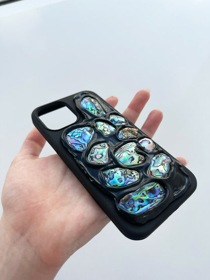 Shell Stone Mosaic Decoden Phone Case